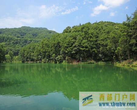 重慶北碚縉云山之半山美景——黛湖、玻璃棧道、白云觀、白...(圖3)