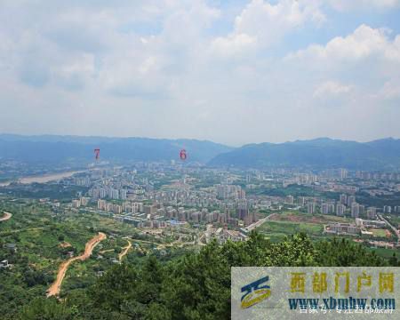 重慶北碚縉云山之半山美景——黛湖、玻璃棧道、白云觀、白...(圖9)