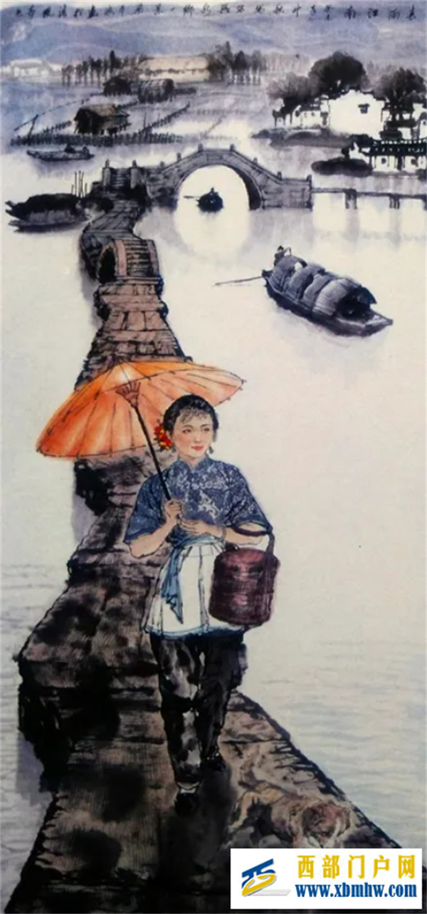 文化江南（十七）——梁平波《春雨江南》(圖1)